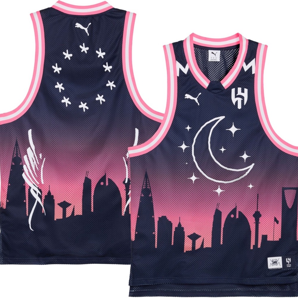 Al Hilal Puma 2025 FIFA Club World Cup‎ dryCELL Basketball Jersey - Navy men’s M